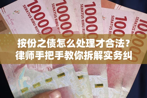 济南按份之债怎么处理才合法？律师手把手教你拆解实务纠纷