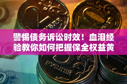 济南警惕债务诉讼时效！血泪经验教你如何把握保全权益黄金期