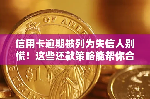 济南信用卡逾期被列为失信人别慌！这些还款策略能帮你合法止损
