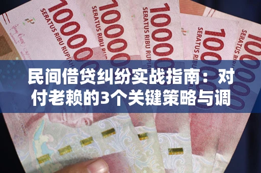 济南民间借贷纠纷实战指南：对付老赖的3个关键策略与调解盲区解析