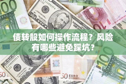济南债转股如何操作流程?风险有哪些避免踩坑? 济南债转股如何操作流程?风险有哪些避免踩坑?