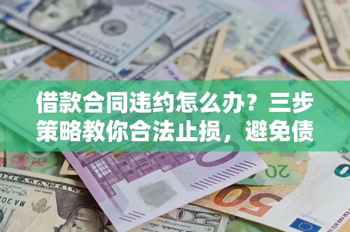 济南借款合同违约怎么办？三步策略教你合法止损，避免债务危机升级