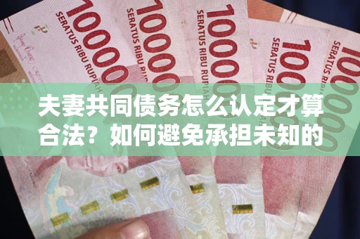 济南夫妻共同债务怎么认定才算合法？如何避免承担未知的债务风险？