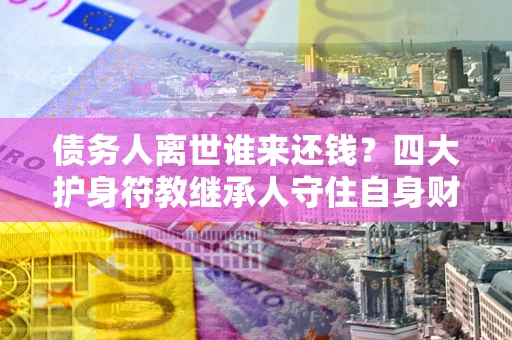 济南债务人离世谁来还钱？四大护身符教继承人守住自身财产