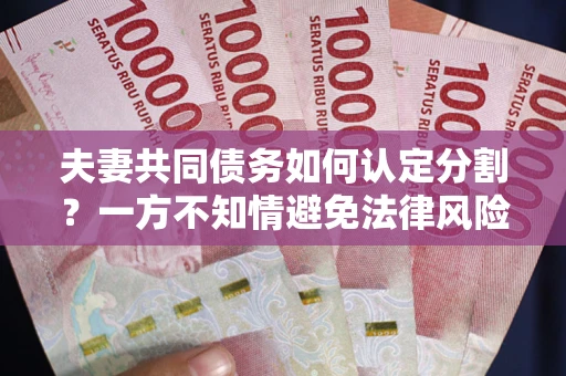 济南夫妻共同债务如何认定分割？一方不知情避免法律风险必看！